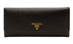 (PRADA)長財布 二つ折り レザー
